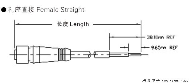 单端线缆接插件